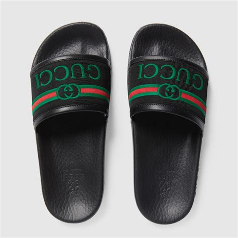 girls Gucci sliders